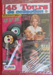 FRANCE GALL & MICHEL FUGAIN - "45 TOURS DE COLLECTION" CD SINGLES EP & POSTERS - Picture 1 of 2