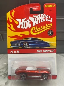 Hot Wheels 2005 Classics Series 2 Red 1965 Corvette Red Line - Picture 1 of 1