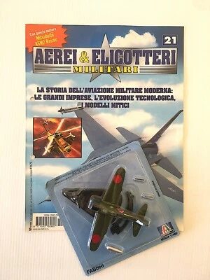 Aerei e Elicotteri Militari #21 A6M REISEN Modellino 1:100 Fabbri con Fascicolo - Immagine 1 di 4