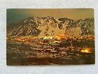 Ski Slopes in Winter, Aspen Colorado and Aspen Mountain Vintage Postcard