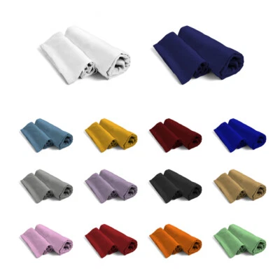 Set Asciugamani Microfibra 1+1 Viso e Ospite, Ultra Assorbenti, Leggeri, Asciuga - Image 1 of 4