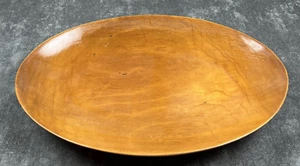 Don Ward Hand Crafted Wood Bowl, 14 x 10 x 2" - Bild 1 von 4