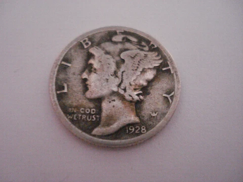 1928-S-MERCURY DIME-F-587 Cover