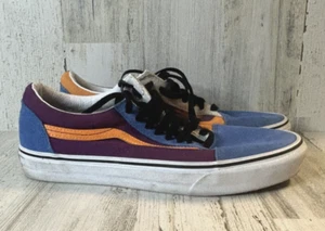 Vans old skool uomo taglia 8,5 scarpa multicolore yacht club skate sneaker 500714 - Foto 1 di 6