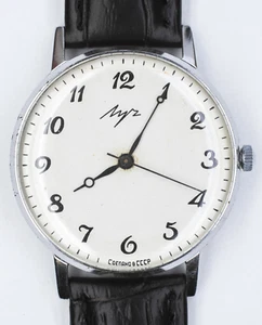 vintage soviet men's wristwatch Luch 2209 USSR 23 jewels - Picture 1 of 8