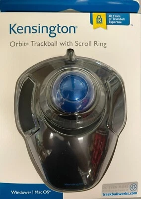Kensington - K72337US - Orbit Trackballs Trackball Mouse With Scroll Ring - Image 1 of 3