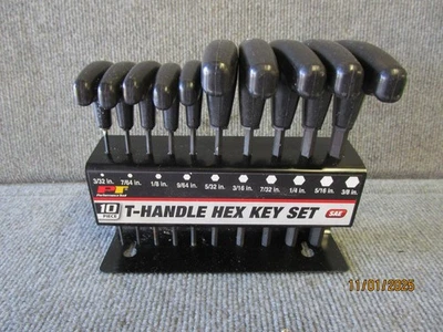 PT Tools 10pc T Handle Hex Key Set - Image 1 of 4