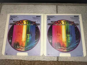 Star Trek The Motion Picture RCA SelectaVision CED VideoDisc Set Parts 1 & 2 - Imagen 1 de 2
