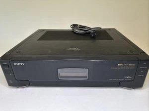 Sony SLV-R1000 SVHS Video Cassette Recorder As Is For Parts See Description - Bild 1 von 10