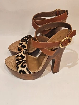 Dolce & Gabbana Pony-style calfskin sandals, Never Worn, Perfect Condition UK 7 - Image 1 of 4