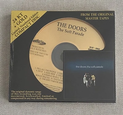 The Doors – The Soft Parade, 24K+ Gold CD Series, AFZ038, HDCD, Limited Edition - Bild 1 von 2
