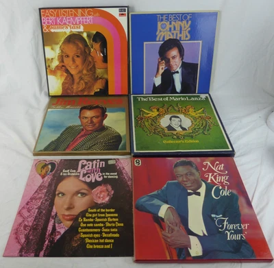 33 Easy Listening LPs 5 Box Sets Job Lot Vinyl Records 63 Discs Total G to VG+ - Image 1 of 4
