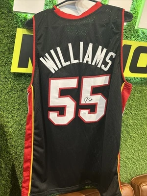 Camiseta deportiva personalizada firmada por Jason Williams Heat certificado de autenticidad JSA  Foto 1 de 4