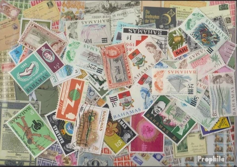 bahamas Stamps 500 different stamps Cover