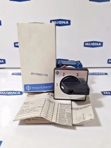 Interruptor Kraus & Naimer CH10 AT09F081 72/000800 A230 - Imagen 1 de 5