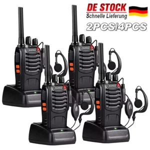 2x Baofeng Walkie Talkie BF-88E Radiotelefony Zestaw radiotelefonów ręcznych 16 kanałów 5KM - Zdjęcie 1 z 22