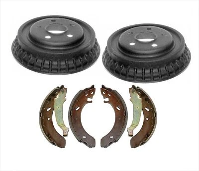 Rear Brake Drums Rear Brake Shoes Fits For 96-00 Chrysler Cirrus With Rr Drums - Imagem 1 de 4
