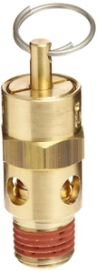 - Válvula de seguridad ASME de latón serie ST25-1A200 ST, presión de juego de 200 psi, macho de 1/4" - Imagen 1 de 12
