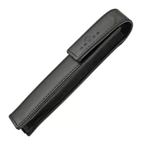Kreuz Einzelstift Etui klassisch schwarz mit Druckknopfverschluss (AC998613) NEU - Bild 1 von 5