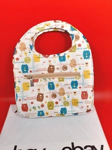 New small kids/ adult Insulated white cartoon Bear Lunchbox with double handle - Picture 1 of 6