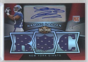 2009 Topps Triple Threads /70 Ramses Barden #130 Rookie Auto RC