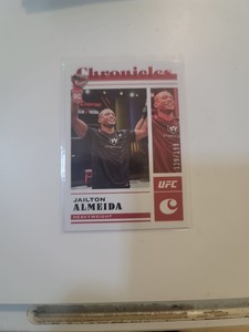 🥋 2023 Panini Chronicles UFC #8 Jailton Almeida RC 129/199 eBay 