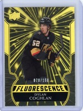2020-21 Upper Deck Extended Dylan Coghlan Gold Fluorescence Rookie SP #d 78/150