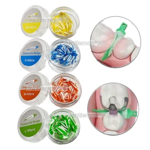 Dental Strata Wedges Soft Face Cervical Seal Diastema Wedge Matrix Band Matrices - Picture 1 of 8