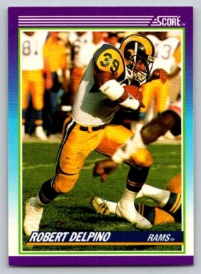 1990 Score - #184 Robert Delpino - Image 1 of 2