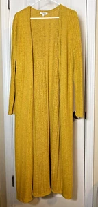 Umgee USA Damen Strickjacke Staubtuch vorne offen lang 51 cm " - Bild 1 von 8