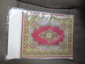 ""ORIENTAL RUG DESIGN MOUSE PAD"" - NEW - DOLL HOUSE DECOR - Afbeelding 1 van 1
