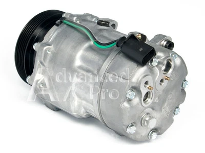 NEW AC A/C Compressor Fits: 2001 - 2005 Volkswagen Beetle / 02 - 05 Golf 4 Cyl - Image 1 of 3