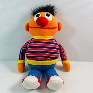 Sesame Street Ernie Kidz Biz 13" Vintage 1986 Jim Henson Toy - Picture 1 of 6
