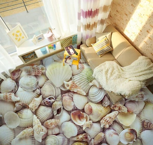 3D Shell Conch 53RAI32 Floor WallPaper Murals Wall Print Decal AJ WALL Fay - Picture 1 of 5