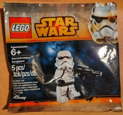 New Sealed LEGO Star Wars 5002938: Stormtrooper Sergeant Minifigure  Polybag  - Imagem 1 de 2