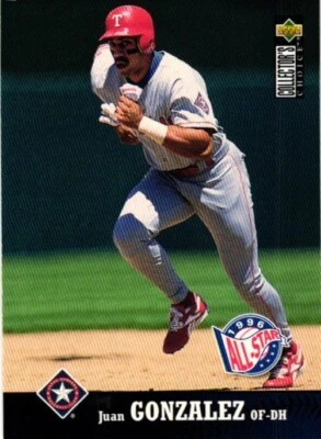 1997 UPPER DECK COLLECTOR'S CHOICE JUAN GONZALEZ #240 - Image 1 of 2