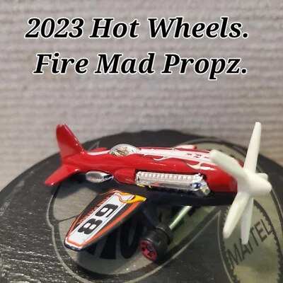 2003 Hot Wheels. Fire Patrol 68 Airplane. Loose. - Image 1 of 4