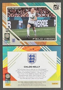 Chloe Kelly 2023 Donruss FIFA Women's World Cup FIELD VISION Rookie #5 ENGLAND