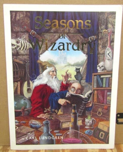 Seasons of Wizardry-A Portfolio by Carl Lundgren-Signed and Numbered-Six Prints - Picture 1 of 3