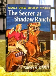 Nancy Drew HC/DJ "The Secret at Shadow Ranch" CR '31 , '59 Printing, V VG - Picture 1 of 15