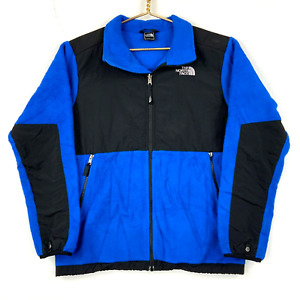 The North Face Denali Full Zip Polartec Fleece Sweater Jacket Size Small Blue