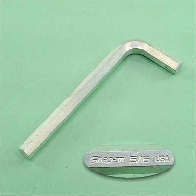 SNAP-ON L-SHAPE SAE HEX ALLEN WRENCH (5/16") ++FREE SHIP! - Image 1 of 2