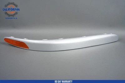 03-08 Mercedes R230 SL500 SL55 parachoques delantero derecho moldura moldura plata OEM Foto 1 de 4