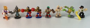 Lotto 8 figurine Akedo Warriors TMNT Donatello Big Stinky Buster Bling - Foto 1 di 8