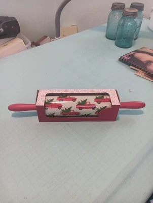 Rodillo Navidad 17 pulgadas de largo Foto 1 de 4