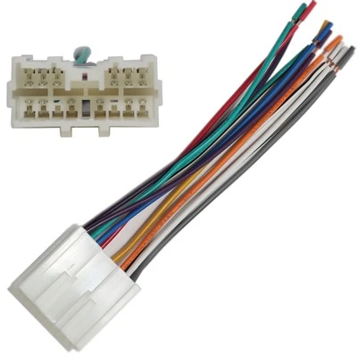 Aftermarket Radio Stereo Wire Harness Connector For 1996-2004 Mitsubishi Eclipse - Image 1 of 4