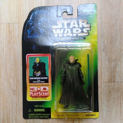 Star Wars Power Of The Force POTF2 Expanded Universe Dark Empire Clone Emperor - Image 1 of 4