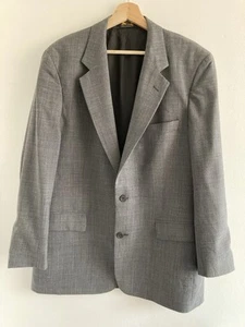 Brooks Brothers Grey Checked Blazer/ Jacket Size 44/R - Picture 1 of 15
