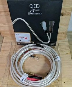 QED QE1450 Speaker Cable, 2m (6.5 Feet), 1 Pair - Picture 1 of 5