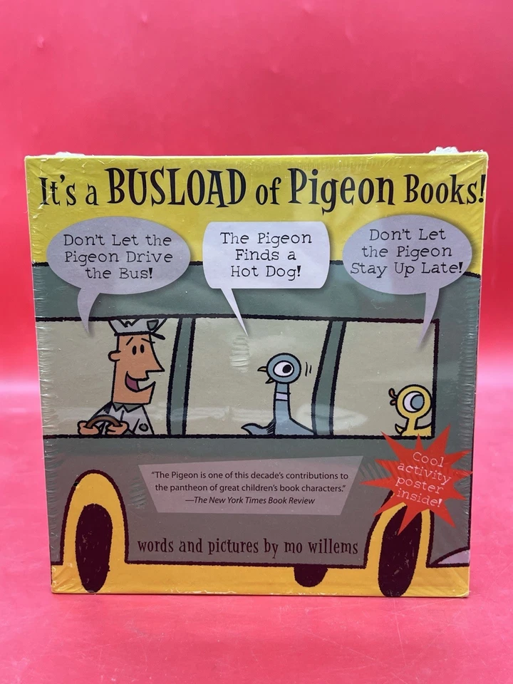 It's a Busload of Pigeon Books!-NEW ISBN by Mo Willems (2013) - Image 1 of 1